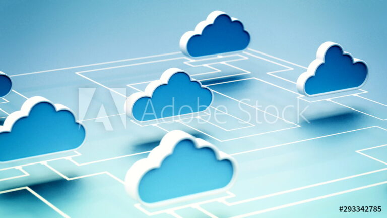 Cloud Computing Network concept